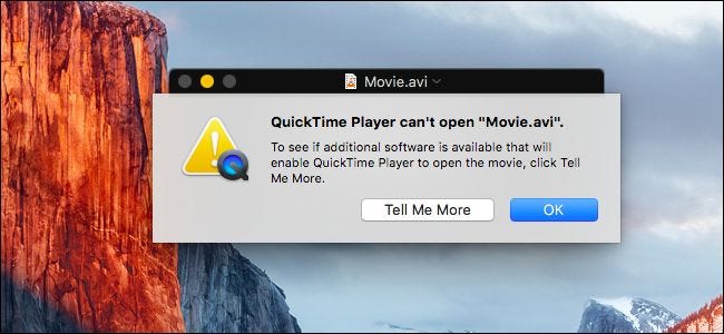 quicktime player for mac not supportedf